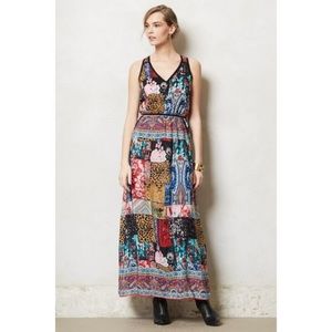 Tolani Boheme Multi Color Maxi Dress w/ Pockets!